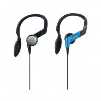 HAMA Auricular Estereo con Soporte Oreja 4SPORT con Cable Jack 3.5MM Azul