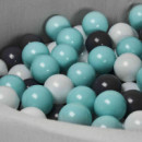 Piscina de Bolas Misti con Bolas Verde  MS