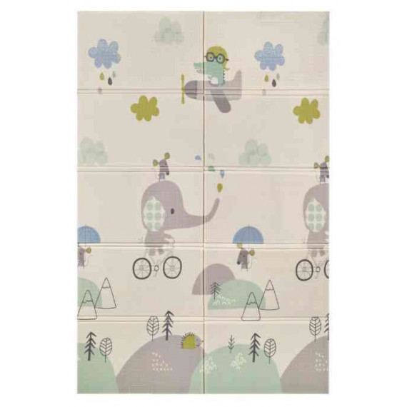 Alfombra Plegable de Juegos Plegable Bebé Trendy  MS