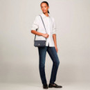 Bolso Bandolera Th Emblem con Solapa  TOMMY HILFIGER