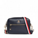 Bolso Bandolera Iconic con Cinta Distintiva  TOMMY HILFIGER
