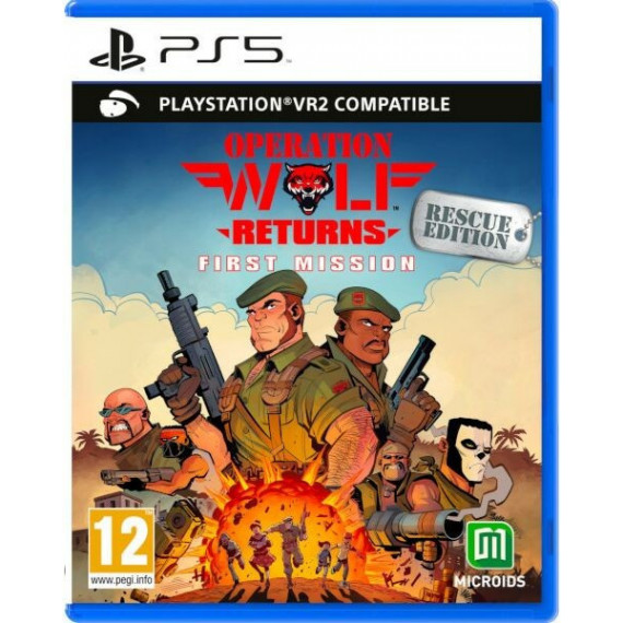 Operation Wolf Returns: First Mission Rescue Edition (vr) PS5  MERIDIEM - PS