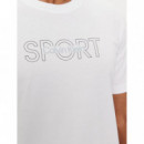 Camiseta CALVIN KLEIN Sport Blanca
