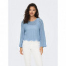 Jersey de Punto Calado Nola Life Manga 3/4 de ONLY