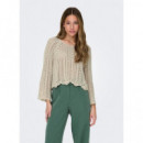 Jersey de Punto Calado Nola Life Manga 3/4 de ONLY