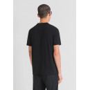 Camiseta Regular Fit de Tejido de Punto de Algodón con Estampado de Lobo de ANTONY MORATO