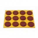 Deslizadores para Muebles Adhesivo  22MM Clavo 6 Unidades