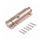 Cerrojo con Muelle para Puerta Cromado