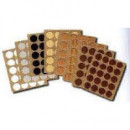 Cubretornillos Adhesivo 30 13MM con Display  Brinoxidable