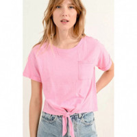 Camisetas Mujer Camiseta MOLLY BRACKEN Nudo Pink