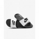 NIKE Chanclas Blancas Negras