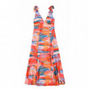 Vestidos Vestido MOLLY BRACKEN Estampado Pink Roma