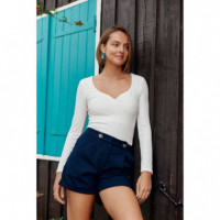 Camisetas Mujer Camiseta LA PETITE ÉTOILE Rosila Ecru