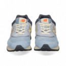 Deportivo ante Cielo+gris+beige  NEW BALANCE