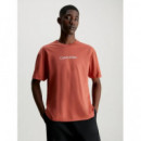 Hero Logo Comfort T-shirt Copper Sun  CALVIN KLEIN