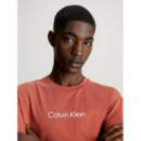 Hero Logo Comfort T-shirt Copper Sun  CALVIN KLEIN