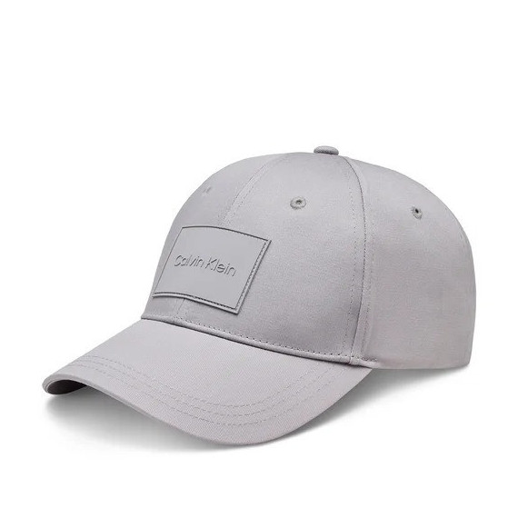 Tonal Rubber Patch Bb Cap Silver Sconce  CALVIN KLEIN