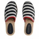 Cuñas Feminine Crochet Mule Espadrille  TOMMY HILFIGER