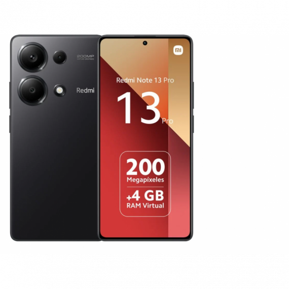 Teléfono Móvil XIAOMI Redmi Note 13 Pro 5G 8RAM 256GB Negro