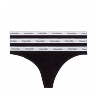 Pack 3 Tanga 000QD5209E  CALVIN KLEIN - Guanxe Atlantic Marketplace