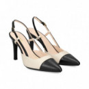 sin Talon Beige+negro  LODI