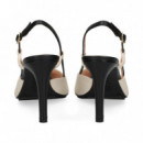 sin Talon Beige+negro  LODI