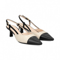 sin Talon Piel Beige+negro  LODI - Guanxe Atlantic Marketplace