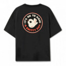 Camiseta GLINT Shitty Day Negro