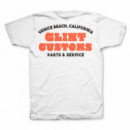 Camiseta GLINT Customs Blanco