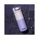 KAMBUKKA Termo Etna 500ML Floral Pale Morado 9H CALIENTE/18H Frio con Bloqueo