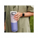 KAMBUKKA Termo Etna 500ML Floral Pale Morado 9H CALIENTE/18H Frio con Bloqueo