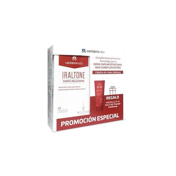 Cantabria IRALTONE Pack Forte Melatonin 60 Cap +