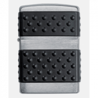 ZIPPO Mechero Cab Brushed Chrome Zip Guard