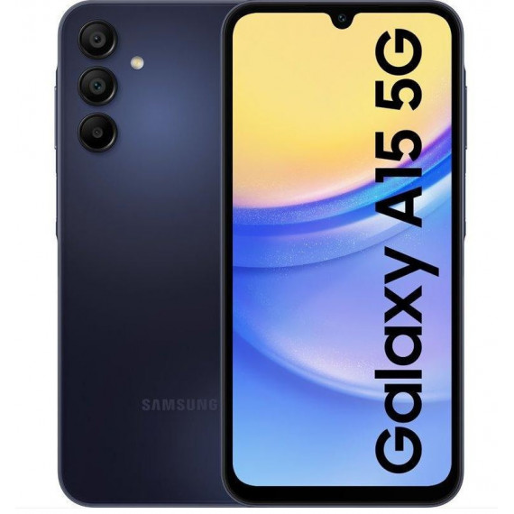 Teléfono Móvil SAMSUNG Galaxy A15 4G 4RAM 128GB Negro Azul (versión Europea)