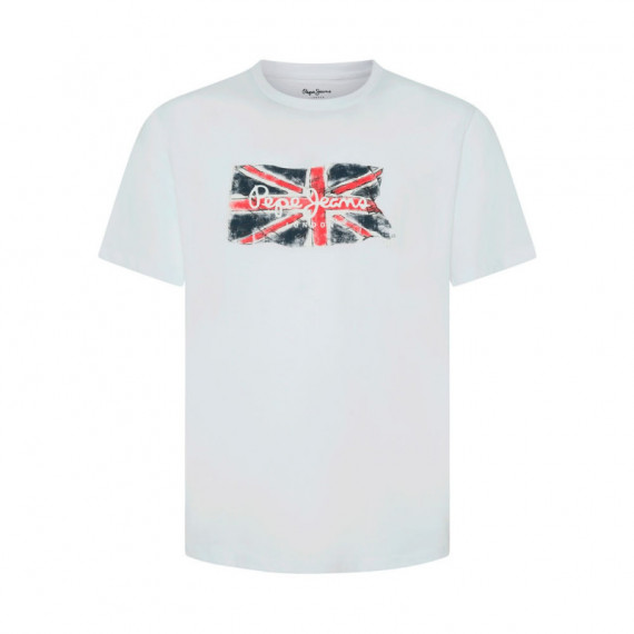 Camiseta Fit Regular Logo Union Jack  PEPE JEANS