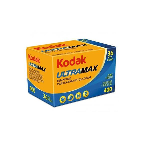KODAK Carrete Pelicula para Fotos 36 Exp Ultramax 200