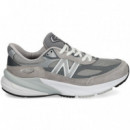 Deprtivo Ante+malla Gris  NEW BALANCE