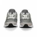 Deprtivo Ante+malla Gris  NEW BALANCE