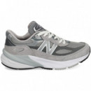 Deprtivo Ante+malla Gris  NEW BALANCE