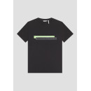 Camiseta Super Slim Fit de Algodón Elástico con Logotipo Estampado de Goma de ANTONY MORATO