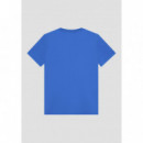 Camiseta Regular Fit 100 % de Algodón con Estampado de Cubo de ANTONY MORATO