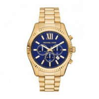 Reloj Mk Dorado E/azul  MICHAEL KORS - Guanxe Atlantic Marketplace