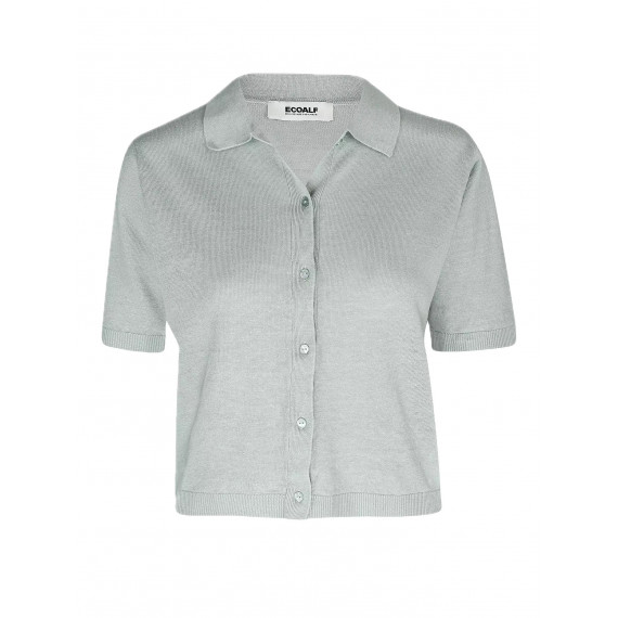 Blusas y Camisas Camisa ECOALF de Punto Juniper Baby Blue
