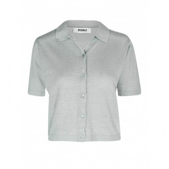 Blusas y Camisas Camisa ECOALF de Punto Juniper Baby Blue