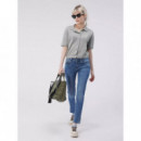 Blusas y Camisas Camisa ECOALF de Punto Juniper Baby Blue