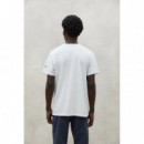 Camisetas Hombre Camiseta ECOALF Melti Blanca