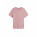 Camisetas Hombre Camiseta ECOALF Surfina Light Mauve