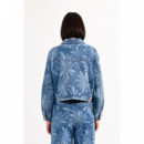 Chaquetas Mujer Chaqueta LILI SIDONIO Vaquera con Estampado