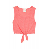Camisetas Mujer Top LILI SIDONIO Nudo Coral
