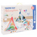 Teepee 2 en 1 Adventure Green  KIKKA BOO